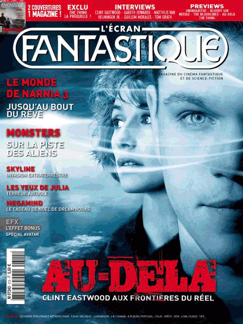 ECRAN FANTASTIQUE | L magazine side cover Issue 315 December 2010