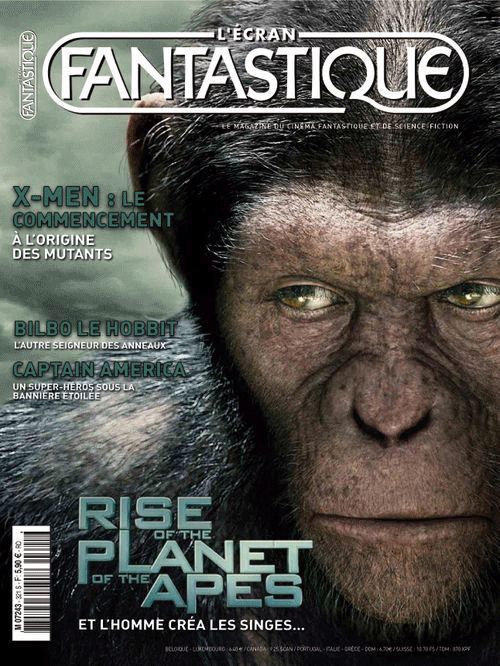 ECRAN FANTASTIQUE | L magazine side cover Issue 321 June 2011