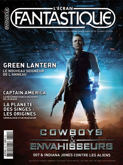ECRAN FANTASTIQUE | L magazine side cover Issue 322 July/August 2011