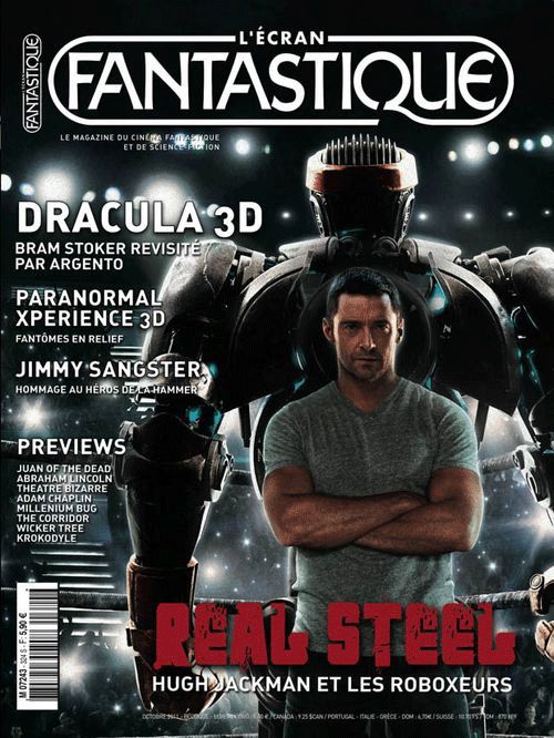 ECRAN FANTASTIQUE | L magazine side cover Issue 324 October 2011