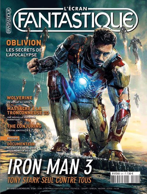 ECRAN FANTASTIQUE | L magazine side cover Issue 341 April 2013