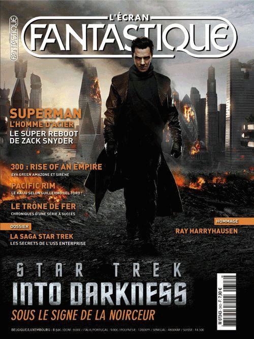 ECRAN FANTASTIQUE | L magazine side cover Issue 343 June 2013