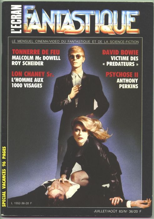 ECRAN FANTASTIQUE | L magazine side cover Issue 36  1983