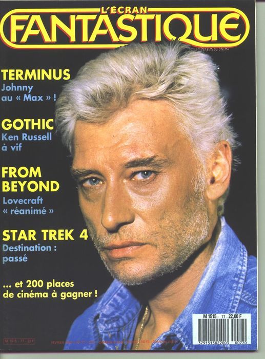 ECRAN FANTASTIQUE | L magazine side cover Issue 77 February 1987
