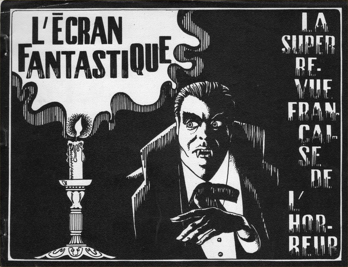 ECRAN FANTASTIQUE | L (1st Series) magazine side cover Issue 5/6 June 1970