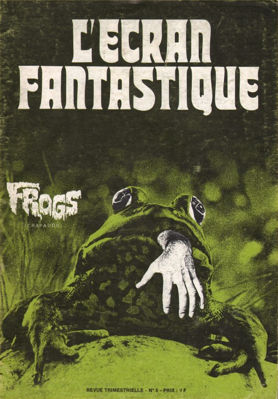 ECRAN FANTASTIQUE | L (2nd Series) magazine side cover Issue 6  1974