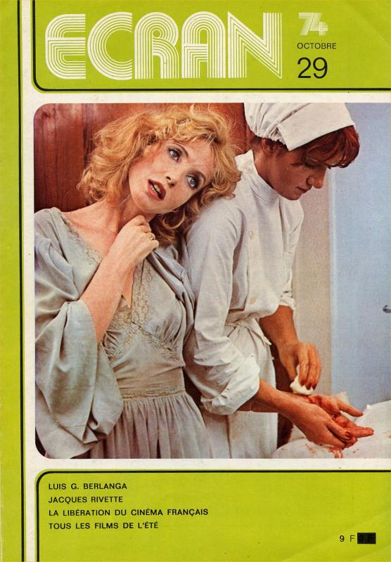 ECRAN magazine side cover Issue 29 October 1974