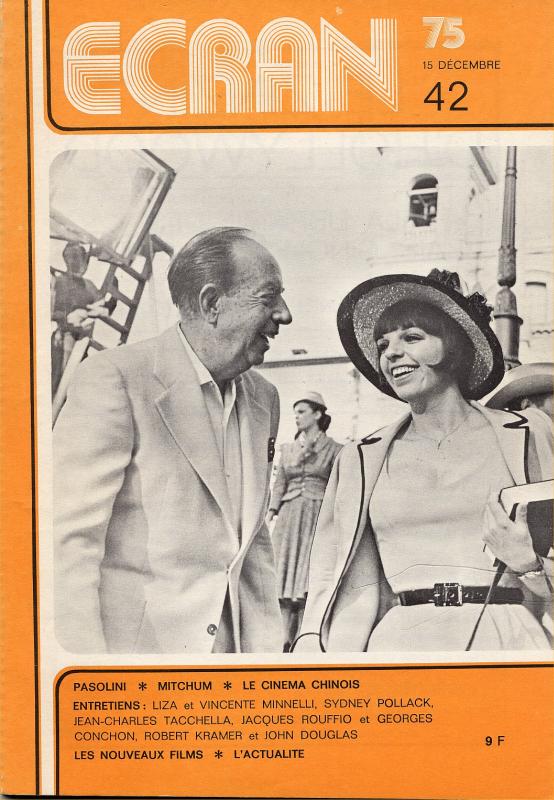 ECRAN magazine side cover Issue 42 December 1975