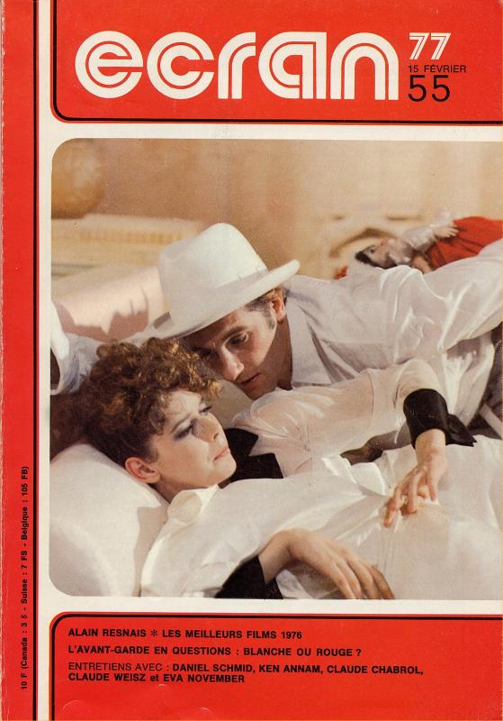 ECRAN magazine side cover Issue 55 February 1977