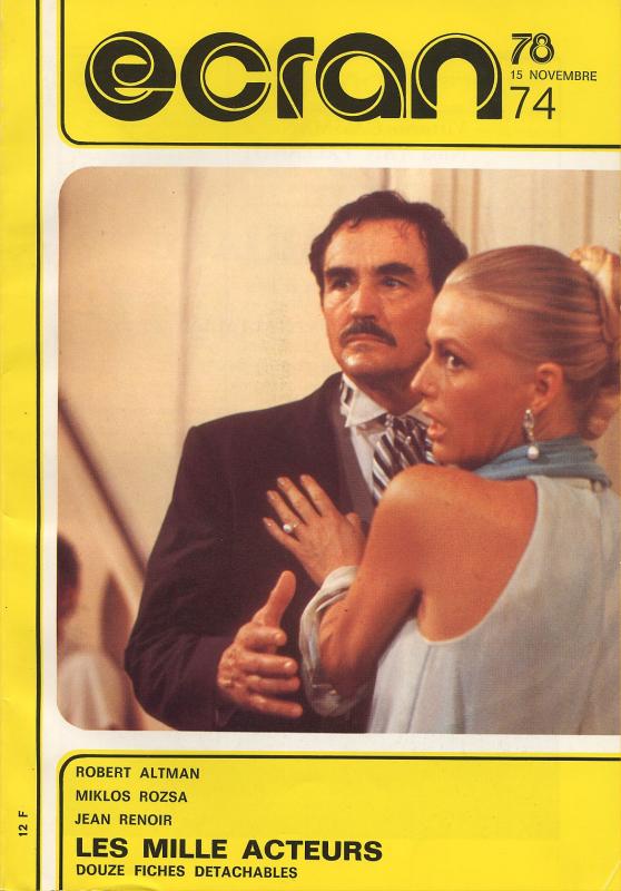 ECRAN magazine side cover Issue 74 November 1978