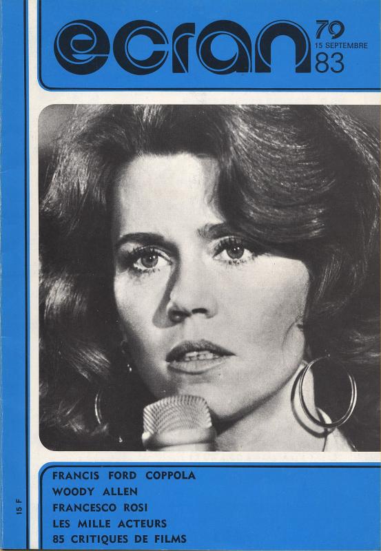 ECRAN magazine side cover Issue 83 August/September 1979