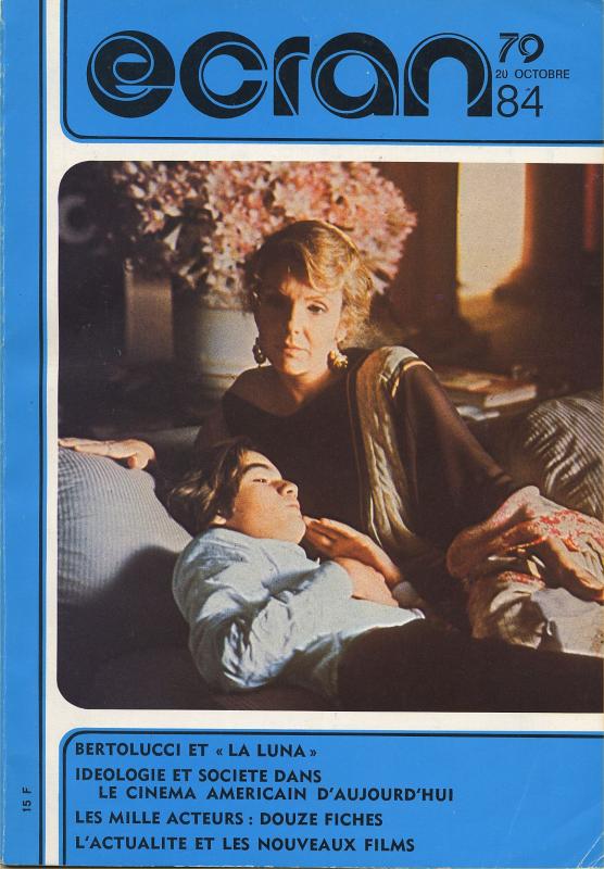 ECRAN magazine side cover Issue 84 October 1979