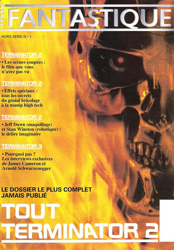 ECRAN FANTASTIQUE | L magazine side cover  Special # 1  1992