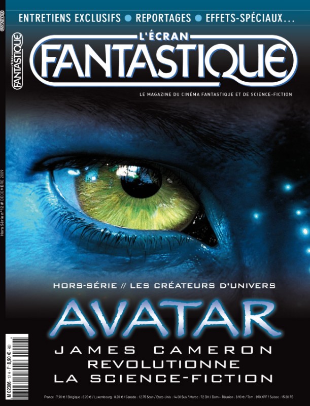 ECRAN FANTASTIQUE | L magazine side cover  Special # 13<br>(numbered #12) December 2009