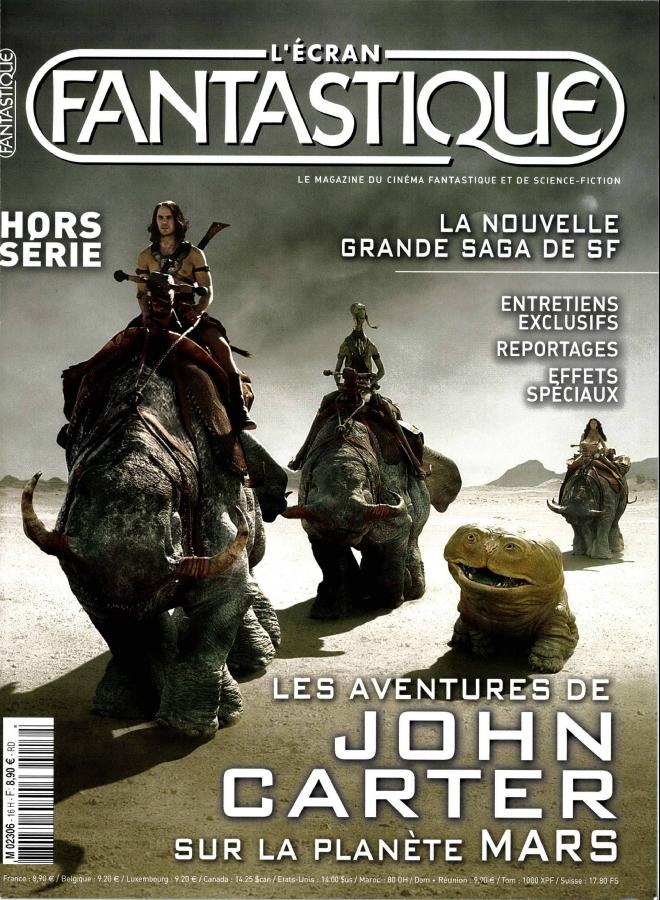ECRAN FANTASTIQUE | L magazine side cover  Special # 16 February 2012