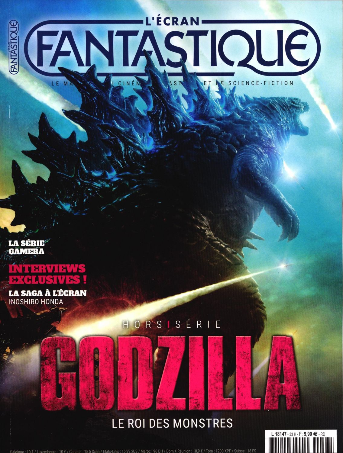 ECRAN FANTASTIQUE | L magazine side cover Issue 33  Special  May 2019