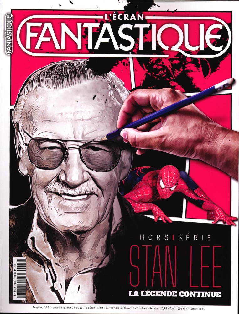 ECRAN FANTASTIQUE | L magazine side cover Issue 34  Special  November 2019