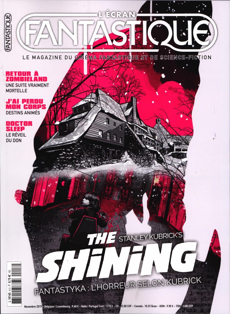 ECRAN FANTASTIQUE | L magazine side cover Issue 413  November 2019