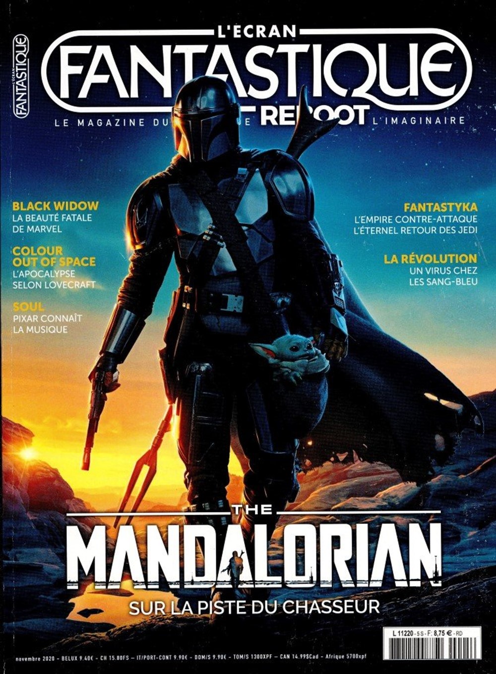 ECRAN FANTASTIQUE | L magazine side cover Issue 5  November 2020