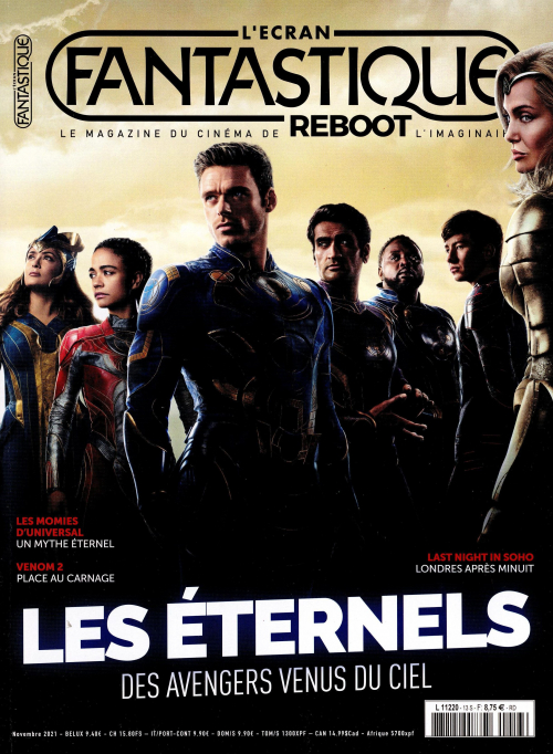 ECRAN FANTASTIQUE | L magazine side cover Issue 13  November 2021