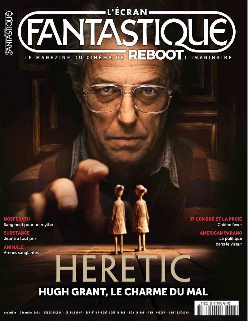 ECRAN FANTASTIQUE | L magazine side cover Issue 36  November/December 2024