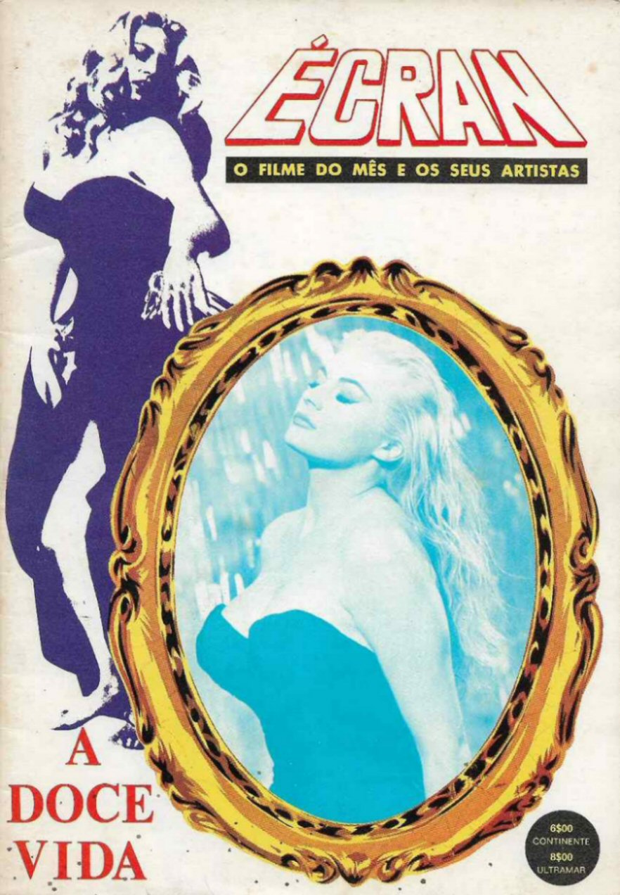 ECRAN (PT) magazine side cover Issue 9   1970