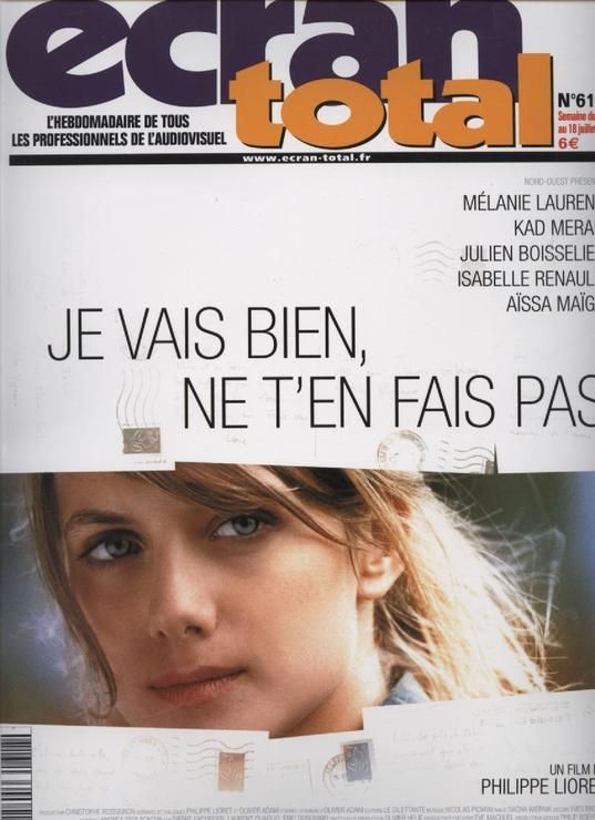 ECRAN TOTAL magazine side cover Issue 619 12 July 2006