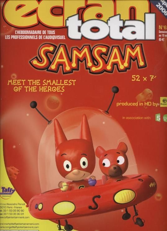 ECRAN TOTAL magazine side cover Issue 627 4 October 2006