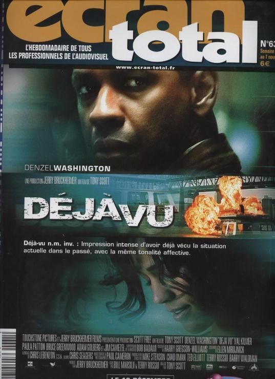 ECRAN TOTAL magazine side cover Issue 631 2 November 2006