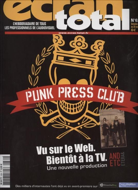 ECRAN TOTAL magazine side cover Issue 634 22 November 2006