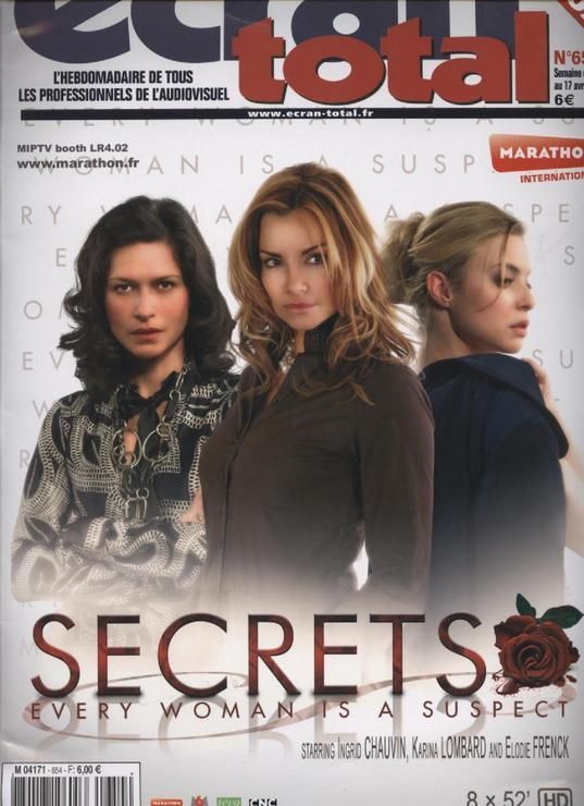 ECRAN TOTAL magazine side cover Issue 654 11 April 2007
