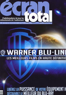 ECRAN TOTAL magazine side cover Issue 779 26 November 2009