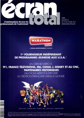 ECRAN TOTAL magazine side cover Issue 800 21 April 2010
