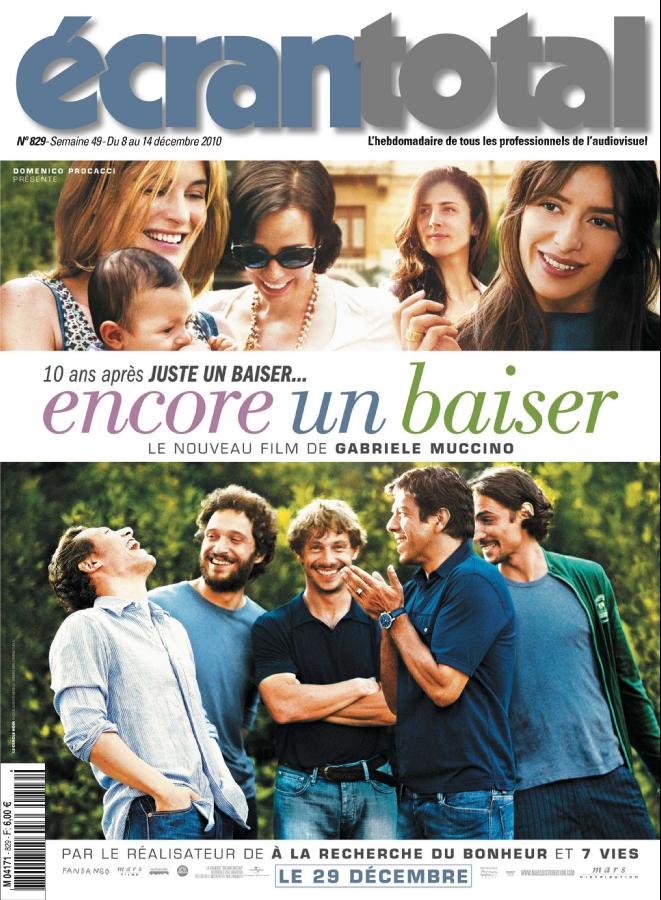 ECRAN TOTAL magazine side cover Issue 829 9 December 2010