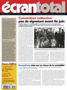 ECRAN TOTAL magazine side cover Issue 851 11 May 2011