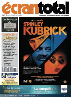 ECRAN TOTAL magazine side cover Issue 852 18 May 2011