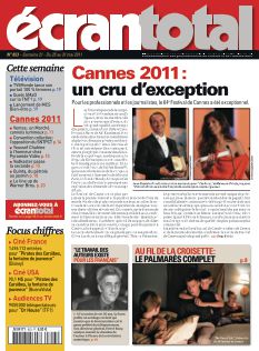 ECRAN TOTAL magazine side cover Issue 853 25 May 2011