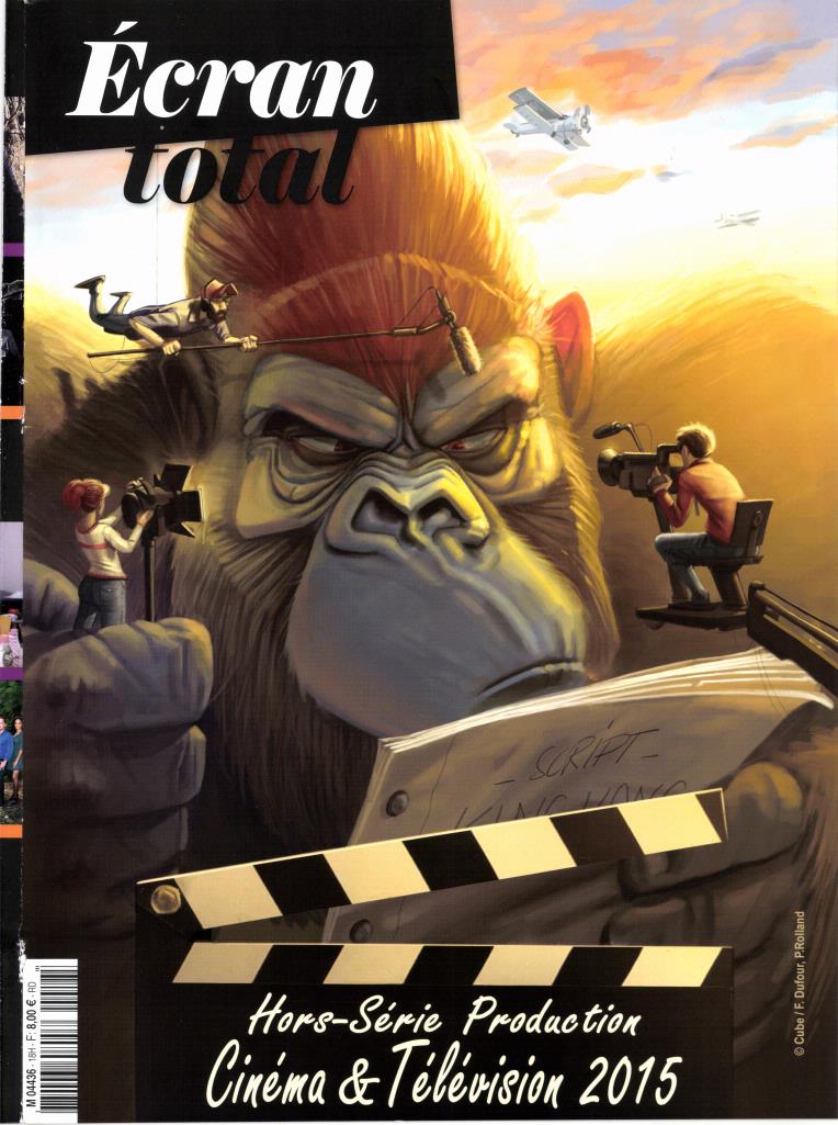 ECRAN TOTAL magazine side cover Issue 18  Special December 2014