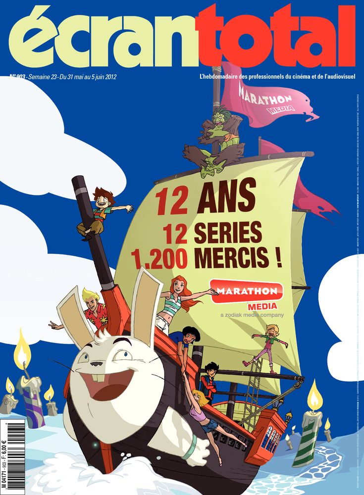 ECRAN TOTAL magazine side cover Issue 903 6 June 2012