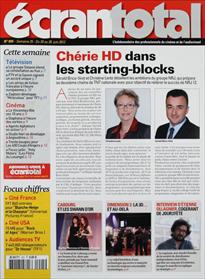 ECRAN TOTAL magazine side cover Issue 905 20 June 2012