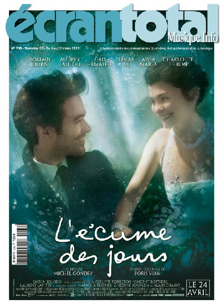 ECRAN TOTAL magazine side cover Issue 938 5 March 2013