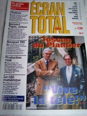 ECRAN TOTAL magazine side cover Issue 139 14 August 1996