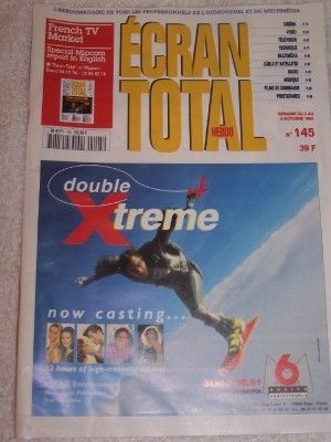 ECRAN TOTAL magazine side cover Issue 145 25 September 1996