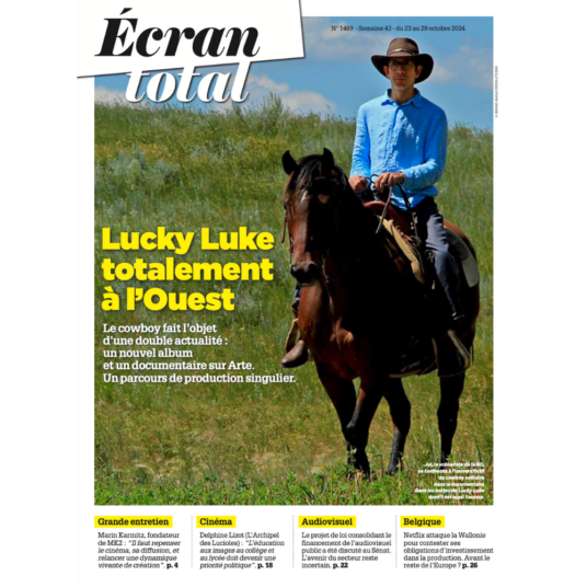 ECRAN TOTAL magazine side cover 23 October 2024