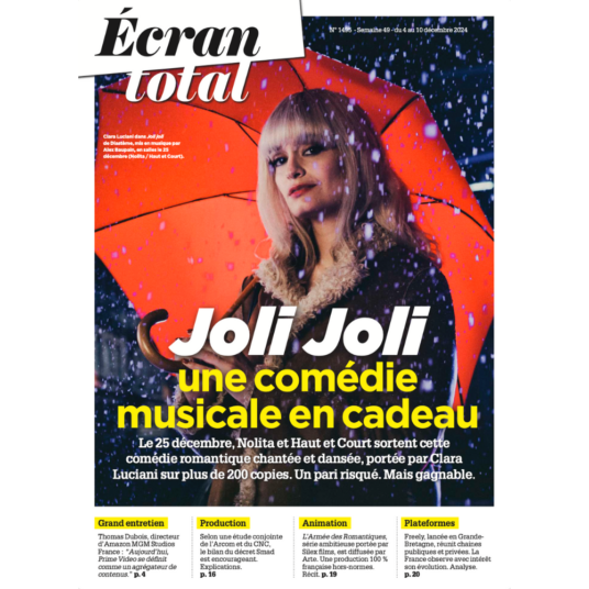 ECRAN TOTAL magazine side cover 4 December 2024