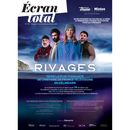 ECRAN TOTAL magazine side cover 29 January 2025
