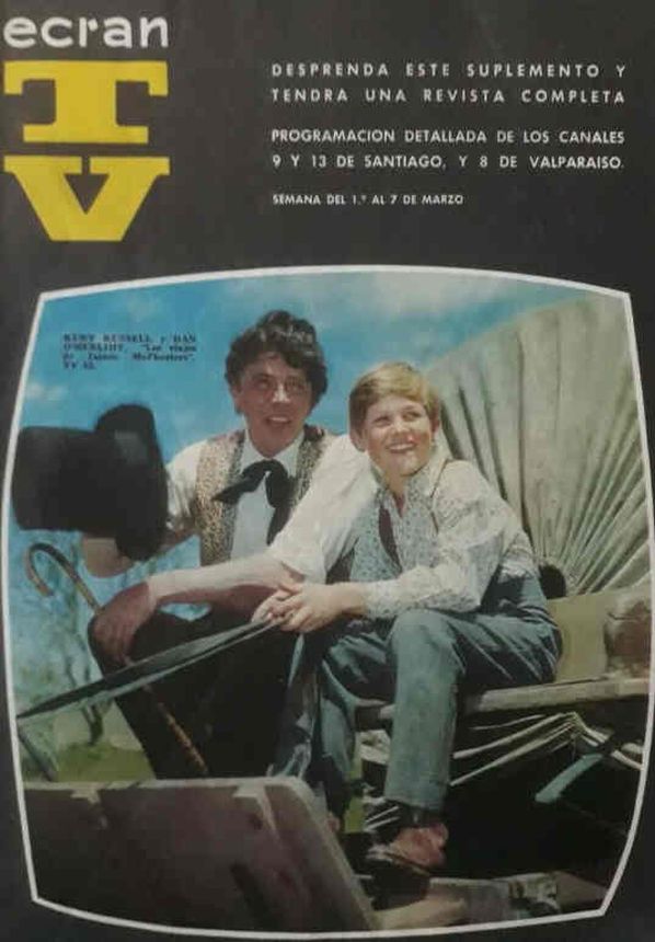 ECRAN TV magazine side cover 1 March 1966