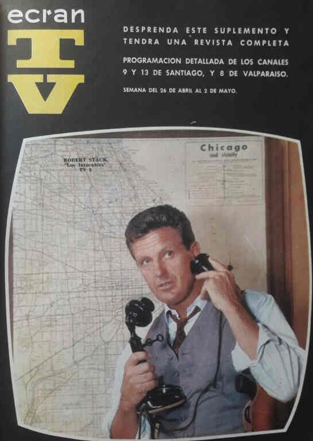 ECRAN TV magazine side cover 26 April 1966