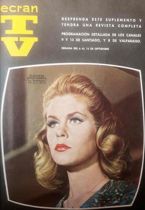 ECRAN TV magazine side cover 6 September 1966