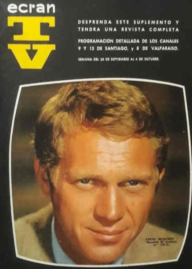 ECRAN TV magazine side cover 28 September 1966
